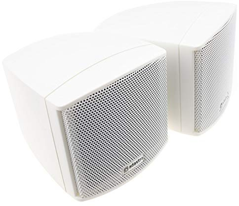 kenable C25V 100V 8Ohm Kompakt 2,5inch Background Lautsprecher Weiß [Pair]