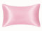 Taie d'oreiller en soie de mûrier naturelle, Soie, rose, Standard 50x75cm