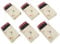 30pcs JINHAO Ink Cartridges Fountain Pen Refills for JINHAO and Baoer Pen Standard Size (Brown)