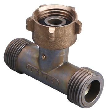 Gurtner - Raccord butane et/ou propane - Té couplage bouteille Butane/Propane - Mâle Bouteille - Mâle 20x150