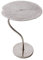 Riess Ambiente Handgearbeiteter Beistelltisch Leaf 40cm Silber im filigranen Blatt Design Wohnzimmertisch Tisch
