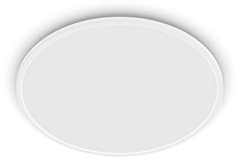 Philips Outdoor LED Deckenleuchte Superslim, weiß, 15W, warmweißes Licht 2.700K, 3 Lichteinstellungen, IP54 Schutzklasse