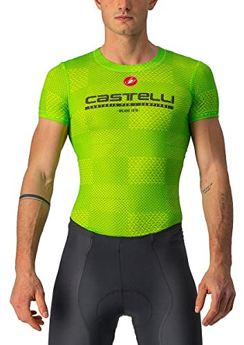 CASTELLI Men's Pro Mesh Bl Short Sleeve T-Shirt