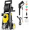VEVOR Electric Pressure Washer, 2000 PSI, Max 1.65 GPM Power Washer w/ 30 ft Hose & Reel, 5 Quick Connect Nozzles, Foam Cannon, Portable to Clean Patios, Cars, Fences, Driveways, ETL Listed