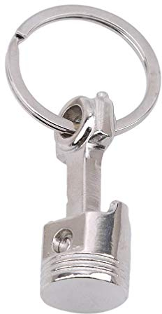 Schlüsselanhänger Kolbenform Schlüsselanhänger Tragbarer Auto Motor Kolben Schlüsselanhänger Metall Auto Schlüsselanhänger Niedlicher