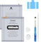 hvoolee Batteria da 4000 mAh per Samsung Galaxy S21, batteria di ricambio interna ad alta capacità, kit di riparazione per Samsung Galaxy S21, potente e lunga durata