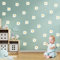 72 Stück Gänseblümchen Wandaufkleber,DIY Selbstklebend Gänseblümchen Blumen Wandsticker,Wandsticker Kinderzimmer Kinder Aufkleber Wand Mädchen Und Jungen Babyzimmer Schlafzimmer Kinderzimmer Deko