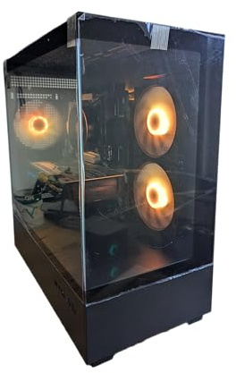 Centaurus Warlock 1.2B Gaming Desktop Intel Core i7 14700K 5+GHz 20-Core, Radeon RX 9070 16GB, 2TB NVMe SSD, 32GB DDR5 RAM, Windows 11 PRO, WiFi. PC rápida para jugadores y profesionales