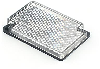 FEECOZ 10PCS Lichtschranke Reflektor TD-09 Diagonal Feedback Reflektierende 40 * 60MM Reflektor Sonde Elektrische Sensor Passenden Sensoren Ersatzteile