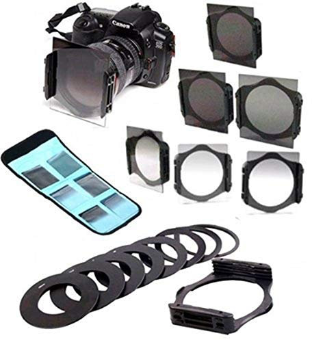 BYCUFF 17 en 1 filtres de lentille pour Le Camera Digital pour Cokin P Series