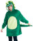 dressfan Grün Triceratops Tragbare Decke Mikrofaser & Sherpa Deckenpullover,Halloween Karneval Dinosaurier Kostüm Hoodie,Warme Weich Decke mit Ärmeln und Kapuze für Damen Herren
