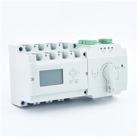 Automatischer Transferschalter, Generator Ats Automatischer Transferschalter Dual Power Controller 63a 100a 125a 250a 630a 1000a Ats Sls-3-125b (Farbe: 63A bis 125A C-Typ) ( Color : 63a to 125a C Type