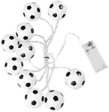 BCOATH 10 Batteriebetriebene Lichterketten Zum Thema Fußball