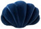 PromCaeruyn Shell Kissen Bodenkissen Preppy Kissen für Büro Schlafzimmer Wohnzimmer Niedliche Kissen Ästhetisch für Bett und Couch Bodenkissen Ästhetische Kissen(Dark Blue)