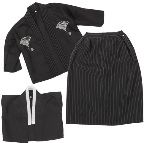 Ensemble De Kimono Pour Garçons Tenue Japonaise Traditionnelle Costume De Kimono Pour Enfants De Style Pour Garçons Vêtements Traditionnels Pour