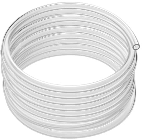 PVC Pipe - Inner Diameter: 19 mm - Aquarium Pipe - PVC Plastic Pipe - Fuel Pipe - Condensation Pipe - Length: 5 Metres