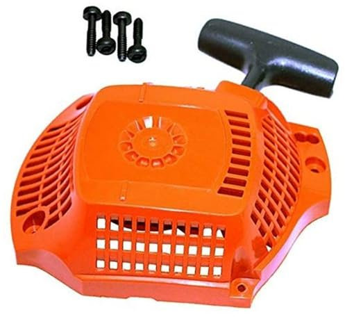 Pizgear Conjunto de Arranque de Retroceso de Motosierra, for Husqvarna, reemplaza, for Husqvarna, número de Pieza 544287002 Arranque Manual para Motores pequeños