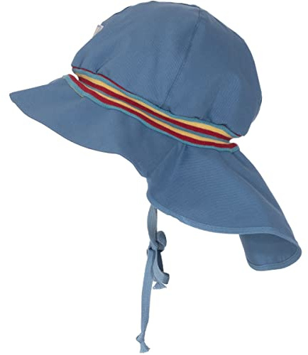 PICKAPOOH Kinder Feuerwehr Strick Hut, Jeans, 56