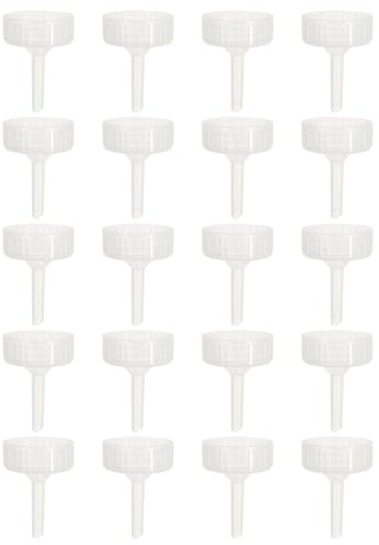 HEALLILY Shrimp Incubator Bottle Caps with Easy to Clean and Environmental Features 20 Pcs for Aquarium Brine Shrimp Suitable for Coke Bottles in Fish Tank