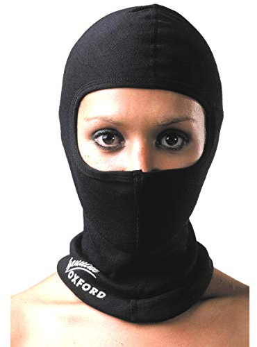 Oxford Cotton Balaclava - Black