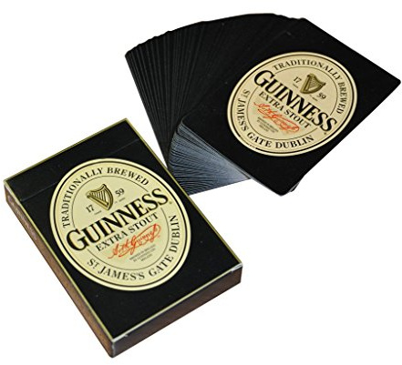 Guinness Extra Stout Bier-Etikett Spielkarten