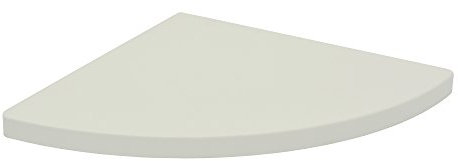 Tablette 1-4 rond 30x30 blanc laque