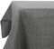 Deconovo Tischdecke Leinenoptik Lotuseffekt Tischwäsche Wasserabweisend Tischtuch 150x150 cm Grau