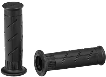 DOMINO Pair of Black Scooter/Road Grips