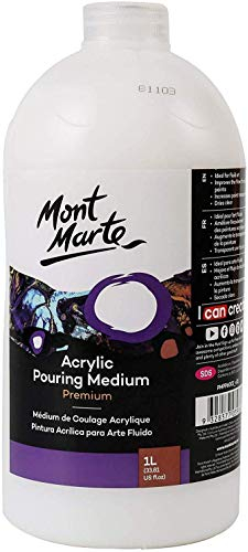 Mont Marte Premium Acrylic Pouring Medium 1L (33.8oz)