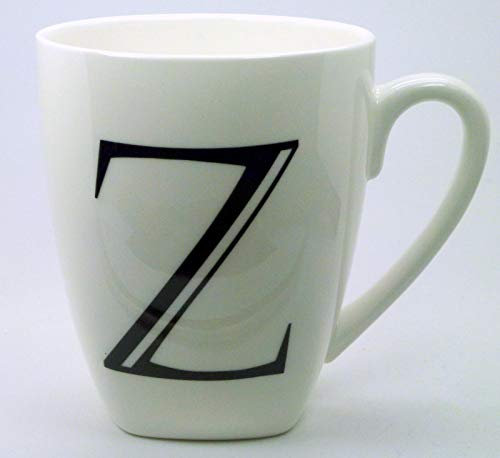 The Plate Collectors Shop Z ~ Alphabet Mug ~ Large 14 fl oz(400 ml) Bone China Mug