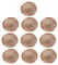 Toddmomy Summer Hat Summer Hat Mexican Hat 12pcs 4cm Mini Straw Cap Miniature Straw Hats Hand Knitting Straw Hat Natural Mini Hat for Accessories Summer Hat Mexican Hat Mexican Hat