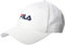 FILA Unisex Brasov 6 Panel with linear Logo-Strap Back Baseballkappe, Bright White, OneSize
