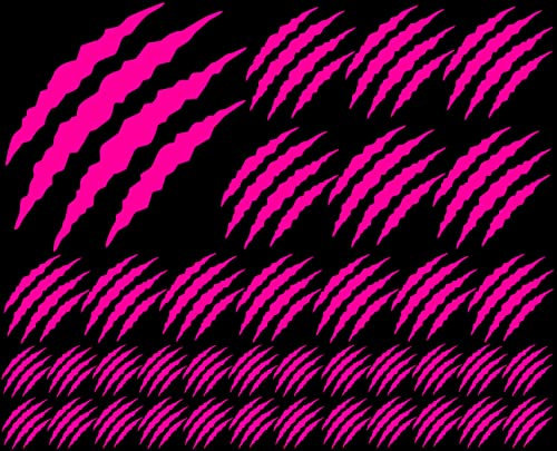 Generisch 19x Monster Kralle Sticker Aufkleber Motorrad Auto JDM OEM SkateTuning xx