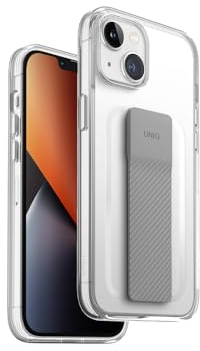 UNIQ Hybrid Heldro Mount Series Hülle für iPhone 14, Lucent Clear