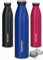 TAKWAY Edelstahl Trinkflasche isoliert mit Reinigungsperlen - 750ml 1L - Auslaufsichere Thermosflasche Wasserflasche Isolierflasche - Kohlensäure geeignet (Blau, 1000ml)