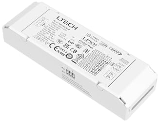 LIGHTEU®, DALI 12W 100-450mA 9-42VDC LED Intelligenter Treiber Konstantstrom Dimmbares Transformator-Netzteil T-PWM™Dimmung DALI-2 DT6 SE-12-100-450-W1D