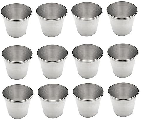 Zerodeko 12 Uds Copa De Vino Vasos De Para Acampar Vasos De Expreso Mini Tazas De Taza De Expreso Vasos Portátiles Vasos De Vasos De A Prueba Tazas De