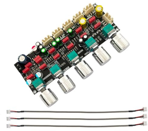 Lisher 1 Pezzo -PR01 HiFi Scheda di tonalità, audio stereo Subwoofer Amplificatore Operativo JRC2068 AMP Plastica