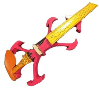 Violons Violon électrique 4/4 en bois massif forme sélectionnée partie en Jujube rose et touches en érable