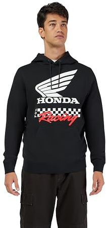 HOODIE FOX FLEECE PO BLACK L