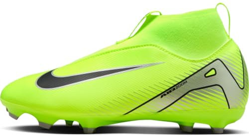NIKE Jr. Mercurial Superfly 10 Academy MG High-Top-fußballschuh für Jüngere/Ältere Kinder, Zapatillas de fútbol, Negro voltio, 38.5 EU