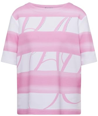 Rabe T-Shirt Gedruckter Ringel in Rosa für Damen