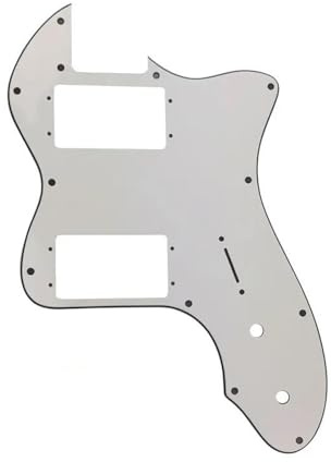 Pickguard und Tremoloabdeckung Set Gitarren-Schlagbrettplatte Breites Spektrum An Humbucker-Tonabnehmern(4)