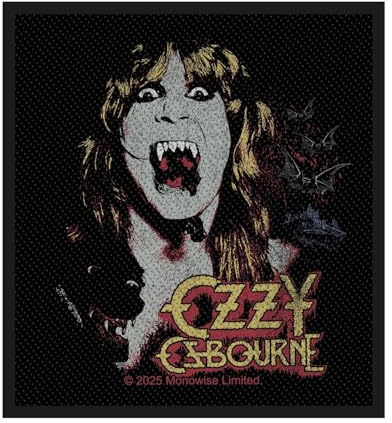 Razamataz Ozzy Osbourne - Fangs Patch/Aufnäher