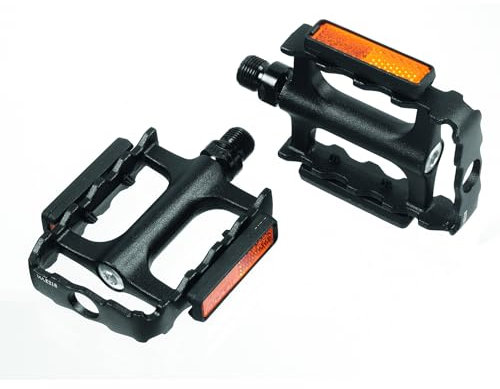 Humpert Hu 086018 MTB Light, Pedale Monoblock Unisex – Erwachsene, schwarz, S