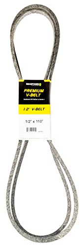 MAXPOWER Keilriemen 347553, Kevlar verstärkt, 1/2 x 110 - 4L1100 - Aussenlänge L(a) 2770 mm.