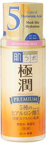 ROHTO HADALABO gokujyun premium Hyaluronic Milky Lotion 140ml