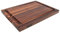Boos Block Schneidebrett Mit Saftrille XXL – 46 x 31 x 4 CM - Holz Mit Griff - Walnuss – Brett Nussbaum - Hackbrett - Fleischbrett