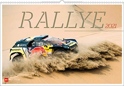Rallye - Kalender 2021 - Delius-Klasing-Verlag - Wandkalender mit atemberaubenden Fotos - 58 cm x 39 cm