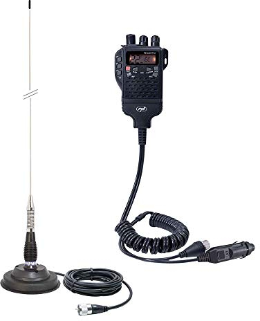 Radio CB PNI 62 e antenna PNI PNI ML100 con magnete inclusa